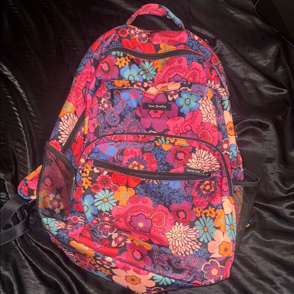 Vera Bradley Colorful Floral Backpack